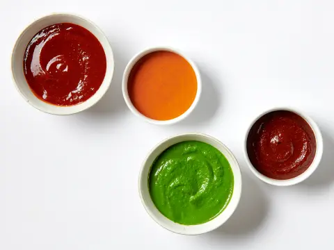 House-made Korean sauces for catering from Sopo Korean Eats